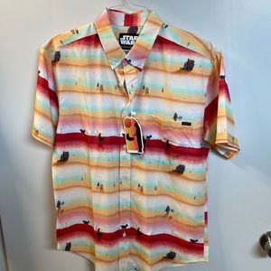 Mandolorin star wars men's shirt